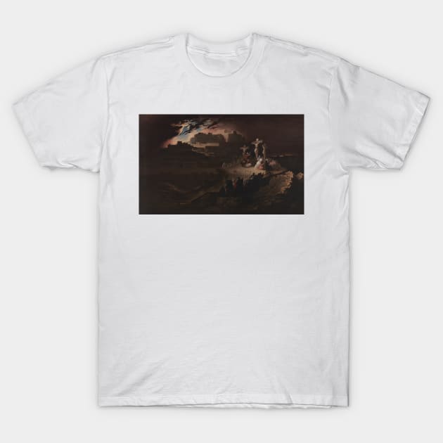 Calvary by John Martin T-Shirt by Classic Art Stall